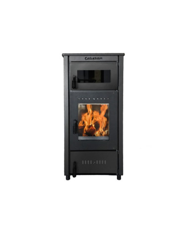 POÊLE A BOIS AVEC FOUR 302 - 7 KW