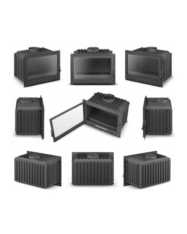 INSERT CHEMINÉE À BOIS ATLAS 14 KW