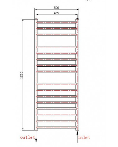 RADIATEUR EAU CHAUDE MILIA
