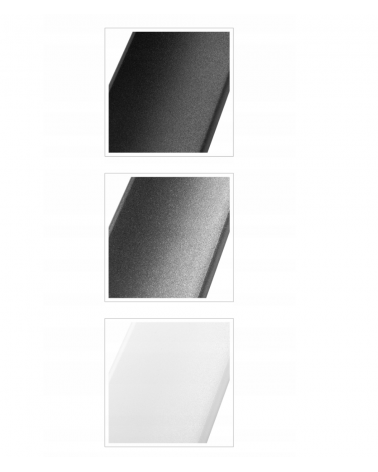 RADIATEUR SUSPENDU ESTO 150X24CM EN PLUSIEURS COULEURS