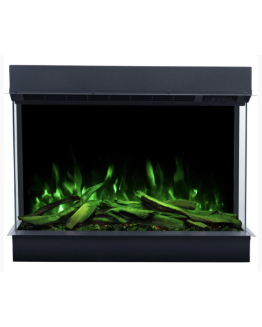 CHEMINÉE ÉLECTRIQUE ENCASTRABLE SOLÈNE 80CM - 1400 / 1600 W