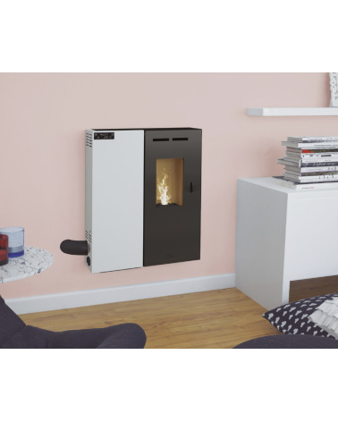 POÊLE SLIM À GRANULÉS MINERVA IVOIRE 6,7KW